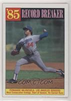 Record Breaker - Fernando Valenzuela