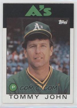 1986 Topps - [Base] #240 - Tommy John