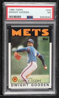 1986 Topps - [Base] #250 - Dwight Gooden [PSA 7 NM]