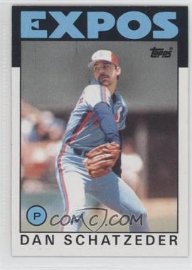 1986 Topps - [Base] #324 - Dan Schatzeder