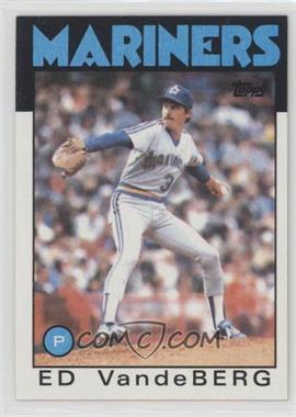 1986 Topps - [Base] #357 - Ed VandeBerg