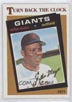 Turn Back the Clock - Willie Mays