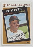 Turn Back the Clock - Willie Mays