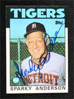 Sparky Anderson [JSA Certified COA Sticker]