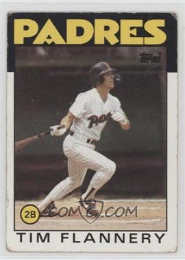 1986 Topps - [Base] #413 - Tim Flannery [Noted]