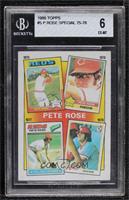 Pete Rose [BGS 6 EX‑MT]