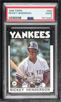 Rickey Henderson [PSA 2 GOOD]