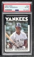 Rickey Henderson [PSA 6 EX‑MT]