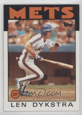 1986 Topps - [Base] #53 - Lenny Dykstra