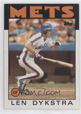 1986 Topps - [Base] #53 - Lenny Dykstra