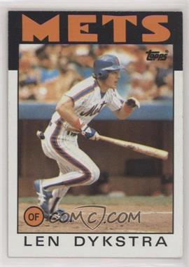 1986 Topps - [Base] #53 - Lenny Dykstra