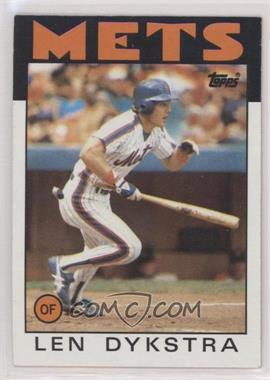 1986 Topps - [Base] #53 - Lenny Dykstra