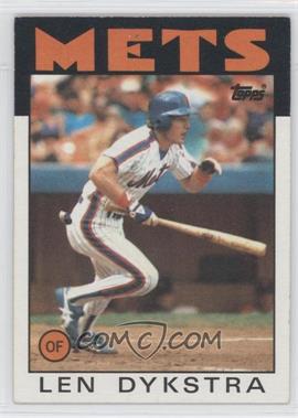 1986 Topps - [Base] #53 - Lenny Dykstra