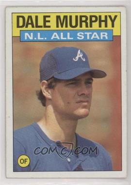 1986 Topps - [Base] #705 - All Star - Dale Murphy