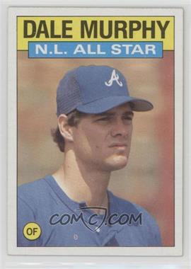 1986 Topps - [Base] #705 - All Star - Dale Murphy