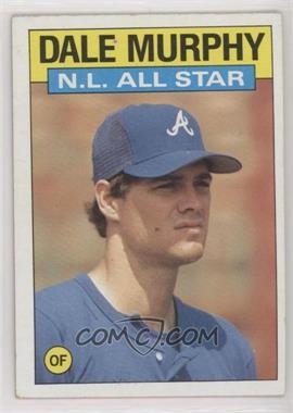 1986 Topps - [Base] #705 - All Star - Dale Murphy