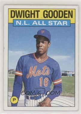 1986 Topps - [Base] #709 - All Star - Dwight Gooden [EX to NM]