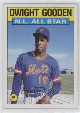 1986 Topps - [Base] #709 - All Star - Dwight Gooden [EX to NM]