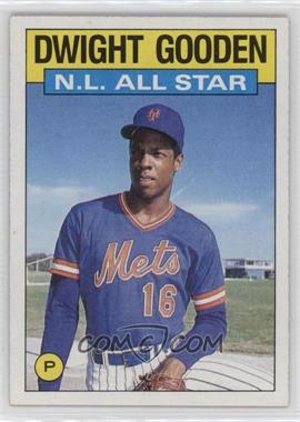 1986 Topps - [Base] #709 - All Star - Dwight Gooden [EX to NM]