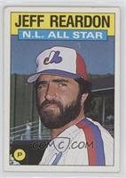 All Star - Jeff Reardon [EX to NM]