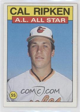 1986 Topps - [Base] #715 - All Star - Cal Ripken Jr.