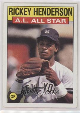 1986 Topps - [Base] #716 - All Star - Rickey Henderson