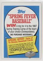 Spring Fever Contest Card