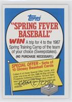 Spring Fever Contest Card