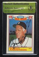 Sparky Anderson [BAS Authentic]