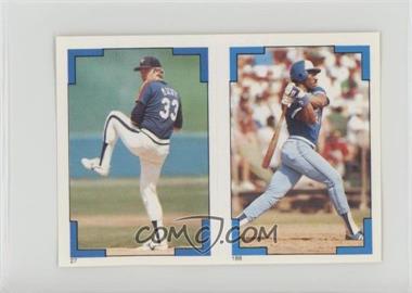 1986 Topps Album Stickers - [Base] #188-27 - Willie Upshaw, Mike Scott