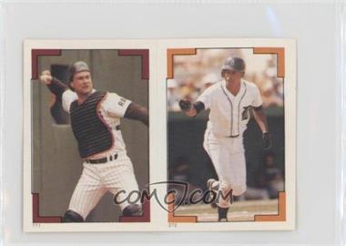 1986 Topps Album Stickers - [Base] #272-111 - Lou Whitaker, Terry Kennedy