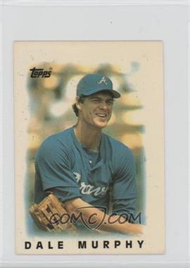 1986 Topps League Leader Minis - [Base] #37 - Dale Murphy