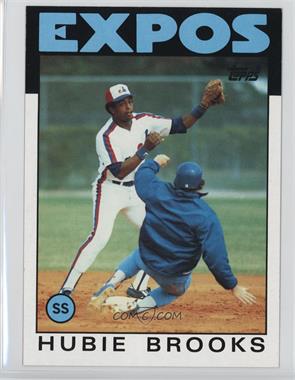 1986 Topps Super - [Base] #15 - Hubie Brooks