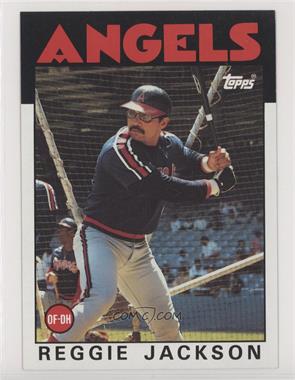 1986 Topps Super - [Base] #35 - Reggie Jackson