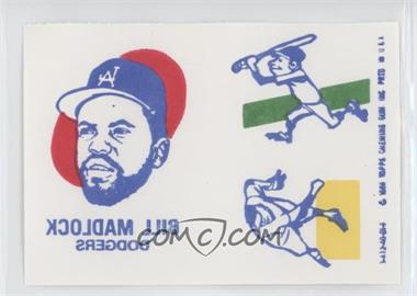 1986 Topps Tattoos - [Base] #_BIMA - Bill Madlock