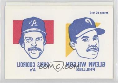 1986 Topps Tattoos - [Base] #_CRK - Cecil Cooper, Pete Rose, Ron Kittle