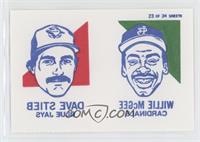 Dave Stieb, Willie McGee