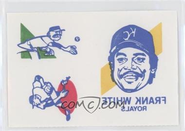 1986 Topps Tattoos - [Base] #_FRWH - Frank White