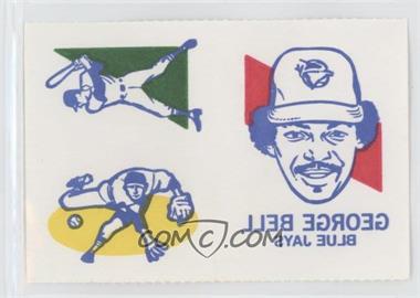 1986 Topps Tattoos - [Base] #_GEBE - George Bell