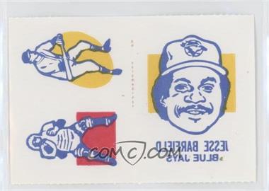 1986 Topps Tattoos - [Base] #_JEBA - Jesse Barfield