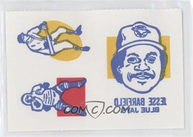 1986 Topps Tattoos - [Base] #_JEBA - Jesse Barfield