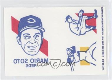 1986 Topps Tattoos - [Base] #_MASO - Mario Soto