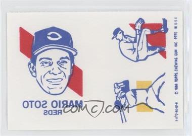 1986 Topps Tattoos - [Base] #_MASO - Mario Soto