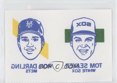 1986 Topps Tattoos - [Base] #_RDTS - Ron Darling, Tom Seaver