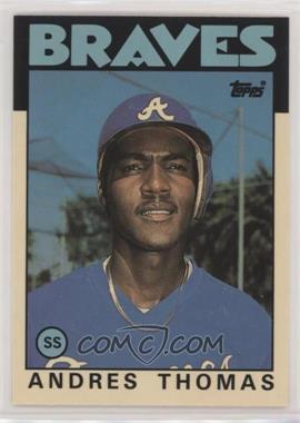 1986 Topps Traded - [Base] - Collector's Edition (Tiffany) #111T - Andres Thomas