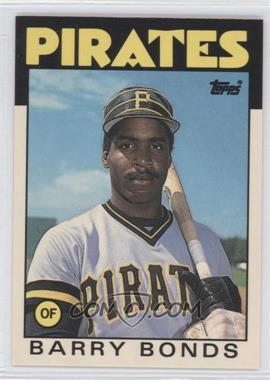 1986 Topps Traded - [Base] - Collector's Edition (Tiffany) #11T - Barry Bonds