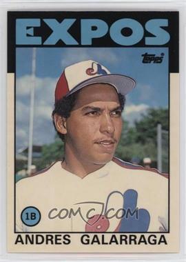 1986 Topps Traded - [Base] - Collector's Edition (Tiffany) #40T - Andres Galarraga