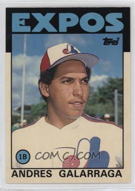 1986 Topps Traded - [Base] - Collector's Edition (Tiffany) #40T - Andres Galarraga