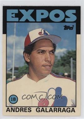 1986 Topps Traded - [Base] - Collector's Edition (Tiffany) #40T - Andres Galarraga