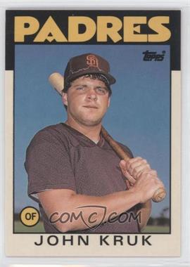 1986 Topps Traded - [Base] - Collector's Edition (Tiffany) #56T - John Kruk